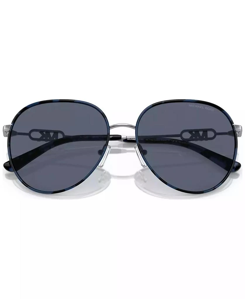 Michael Kors Women's Polarized Sunglasses, Empire Aviator 5