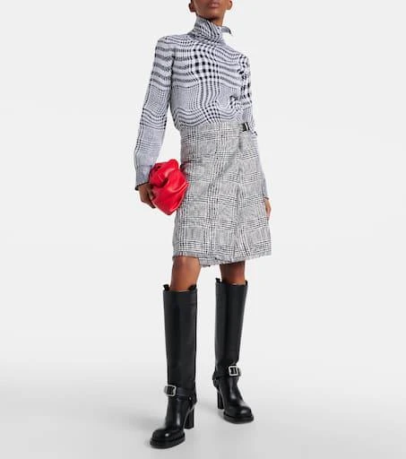 Burberry Stirrup leather knee-high boots 2