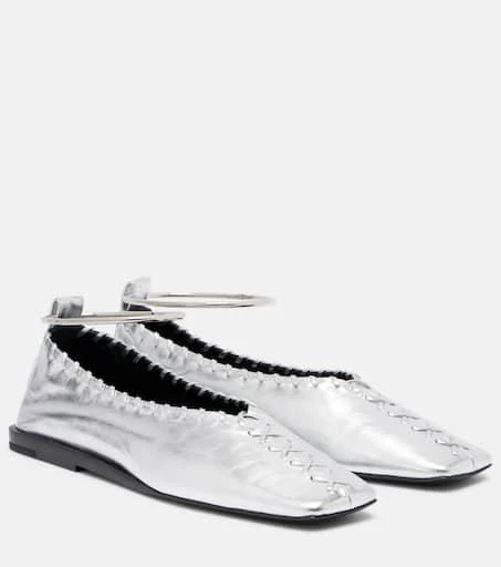 Jil Sander Leather ballet flats 1