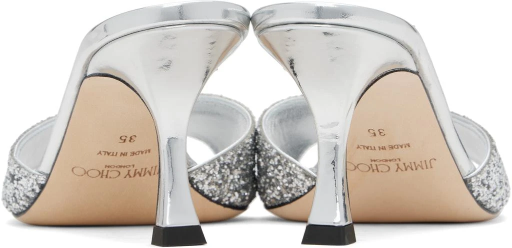 Jimmy Choo Silver Skye 70 Heeled Sandals 2