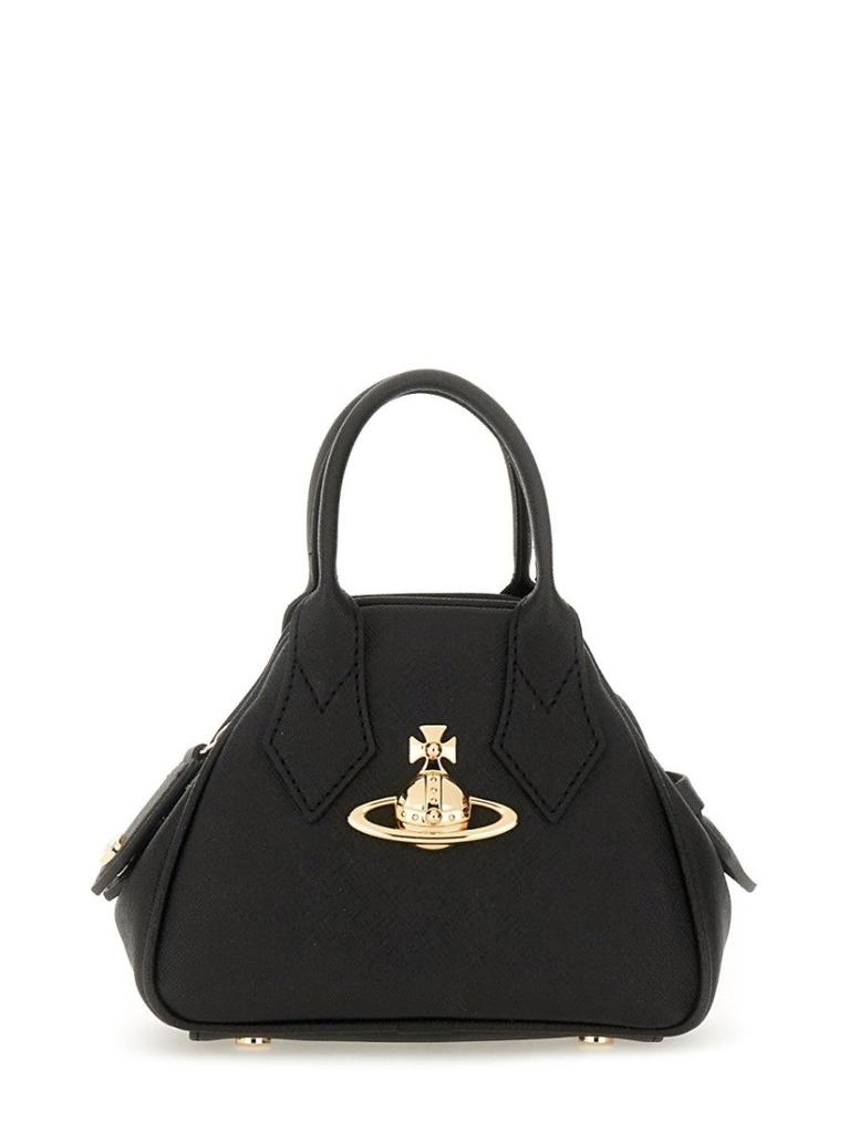 Vivienne Westwood Black Db Frame Purse Chain Bag - Bags