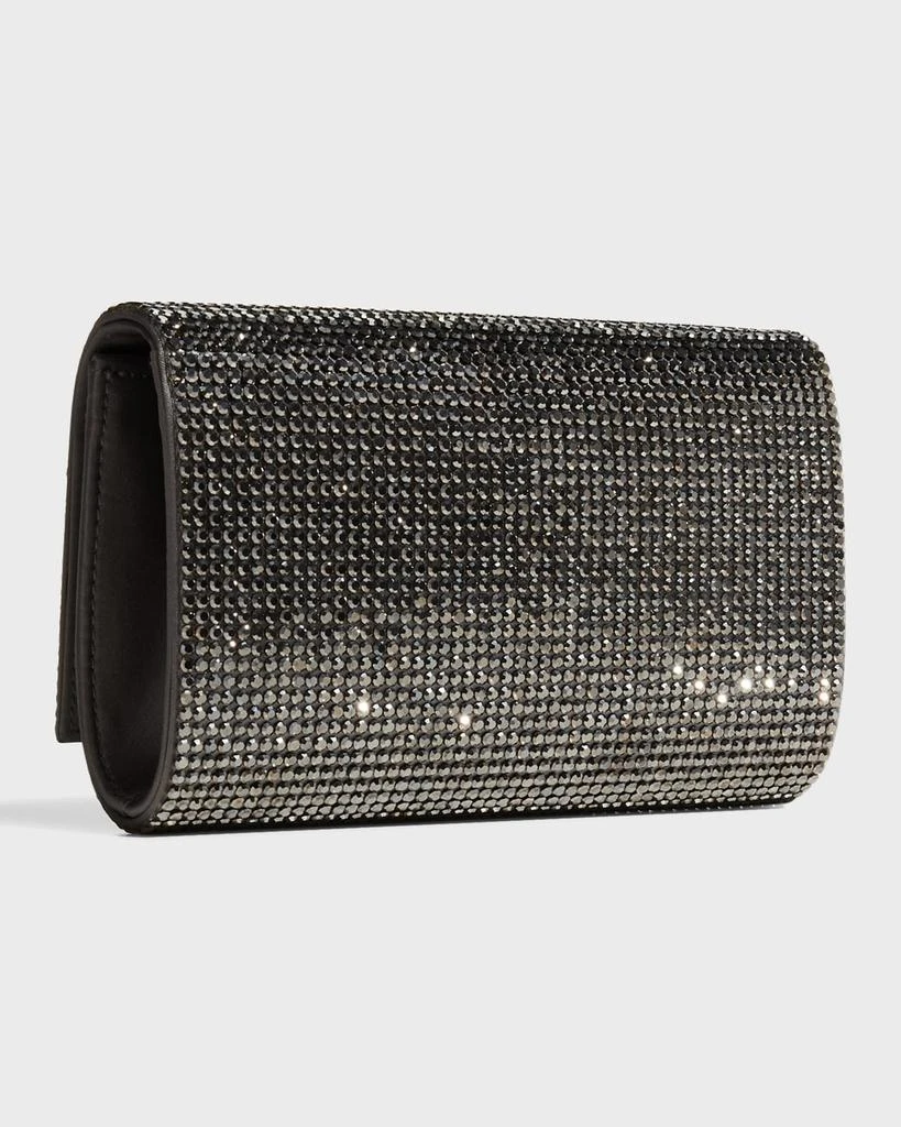Judith Leiber Fizzy Crystal Flap Clutch Bag 4