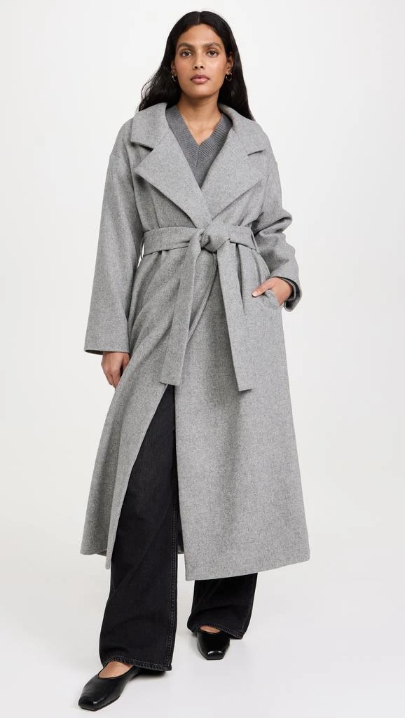 Line & Dot Damson Coat 2