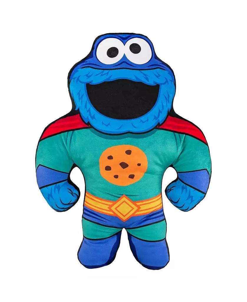 Bleacher Creatures Sesame Street Cookie Monster Superhero 24" Bleacher Buddy - Soft Plush Toy