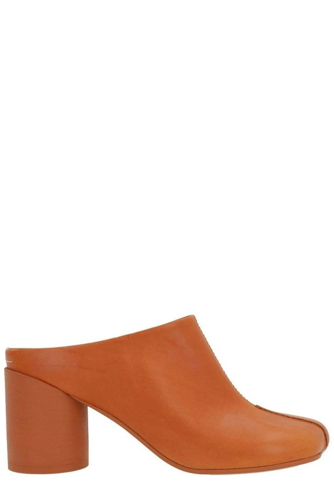 MM6 Asymmetric Toe Slip-on Mules 1