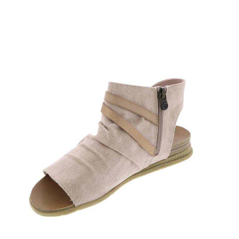 Blowfish Women's Boxie Sandal In Lotus Racher/Dyecut/Rosgldamaz