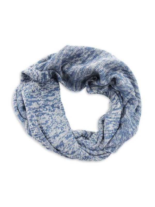 Portolano Merino Wool Blend Tweed Infinity Scarf 1