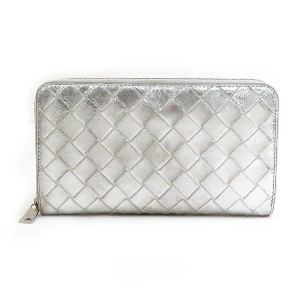 Bottega Veneta Leather Long Wallet (Bi-Fold) (Pre-Owned)