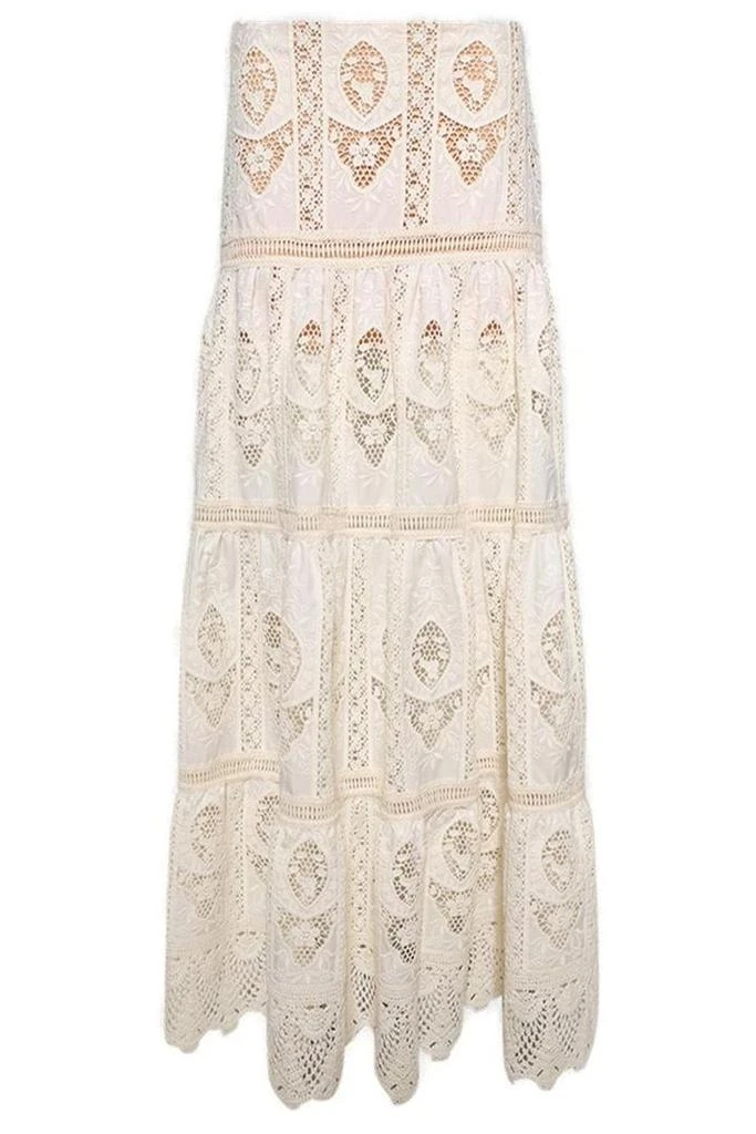 JOHANNA ORTIZ Johanna Ortiz Highlighted Fields Maxi Skirt 1
