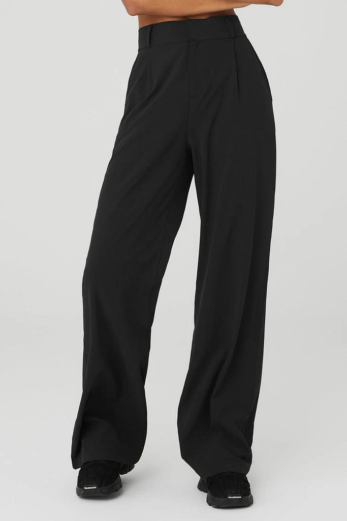 Alo High-Waist Dreamscape Trouser (Long) - Black 1