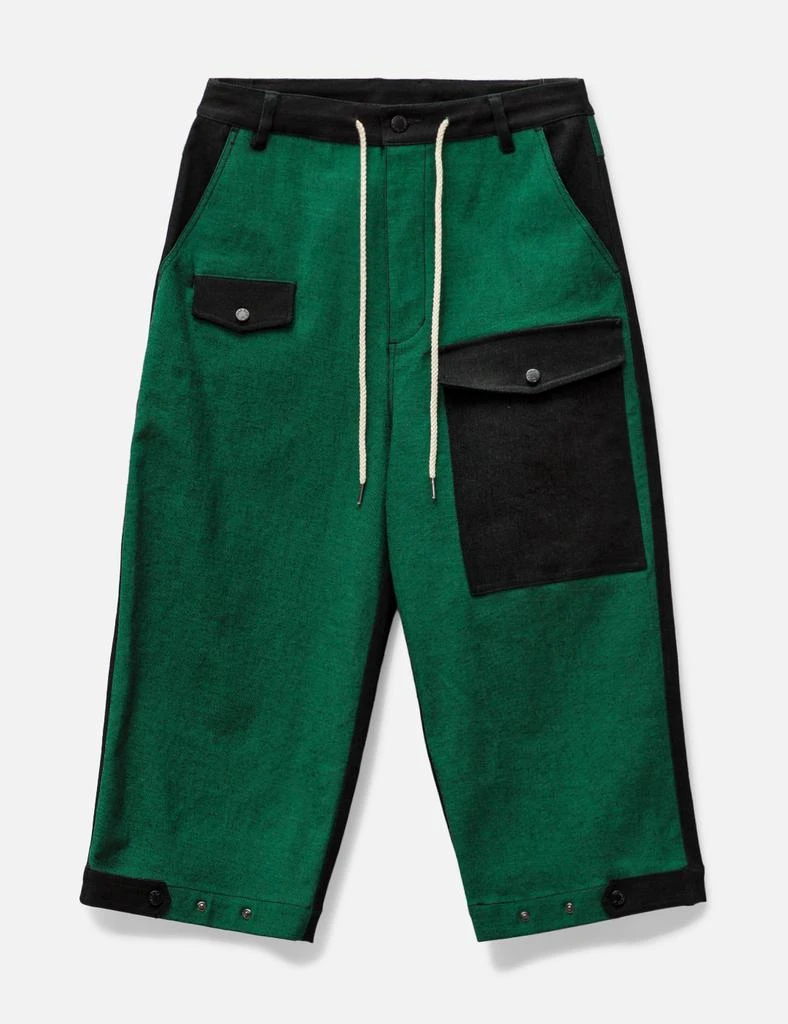 FRIED RICE Unisex Two Tone Wide Leg Pants 1