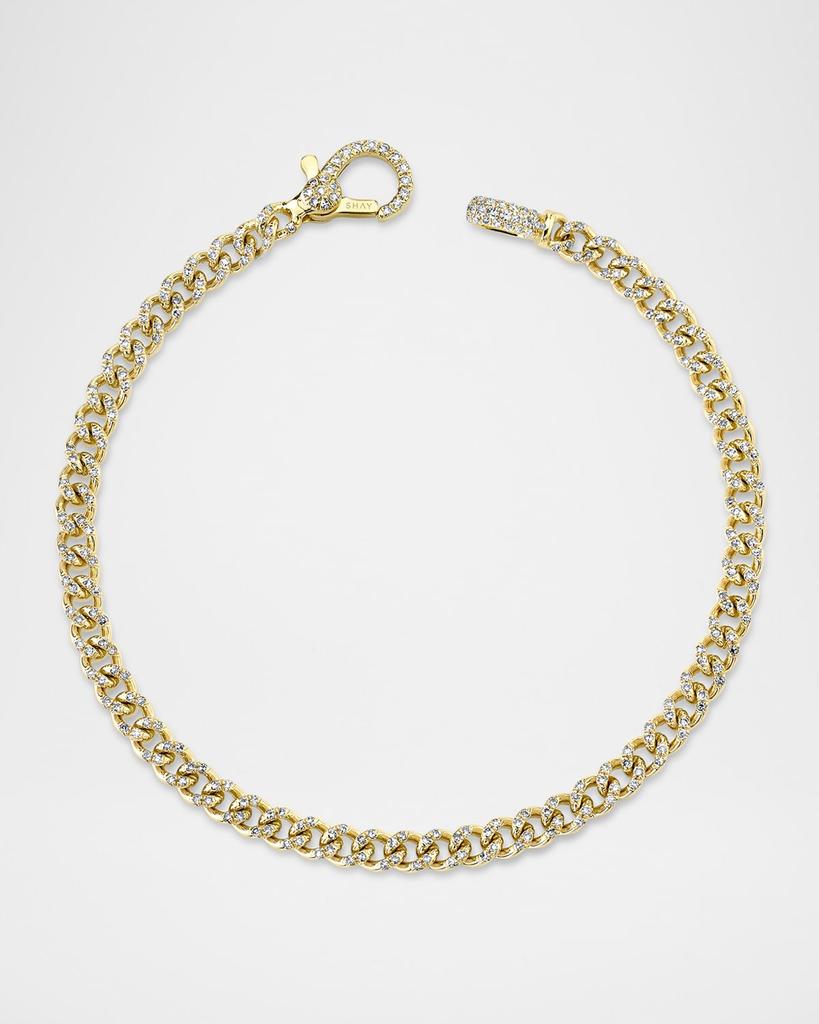 SHAY Baby Pave Diamond Link Bracelet