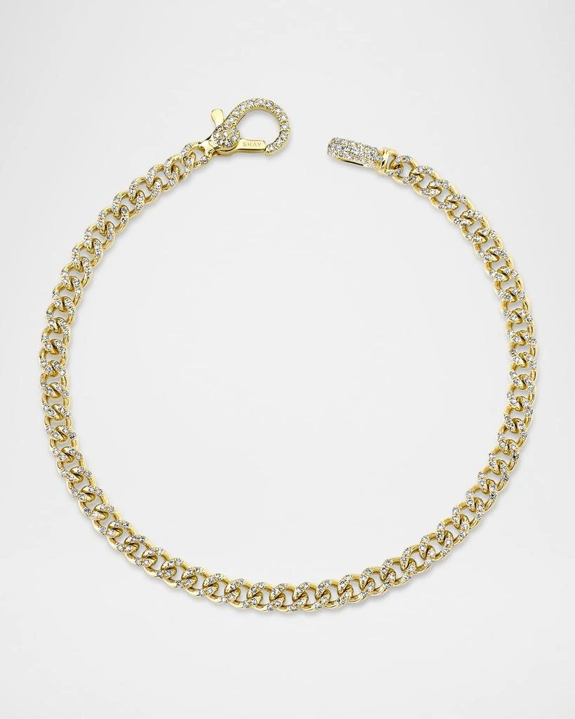 SHAY Baby Pave Diamond Link Bracelet 1