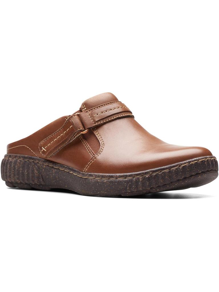 Clarks Caroline May Womens Leather Clogs