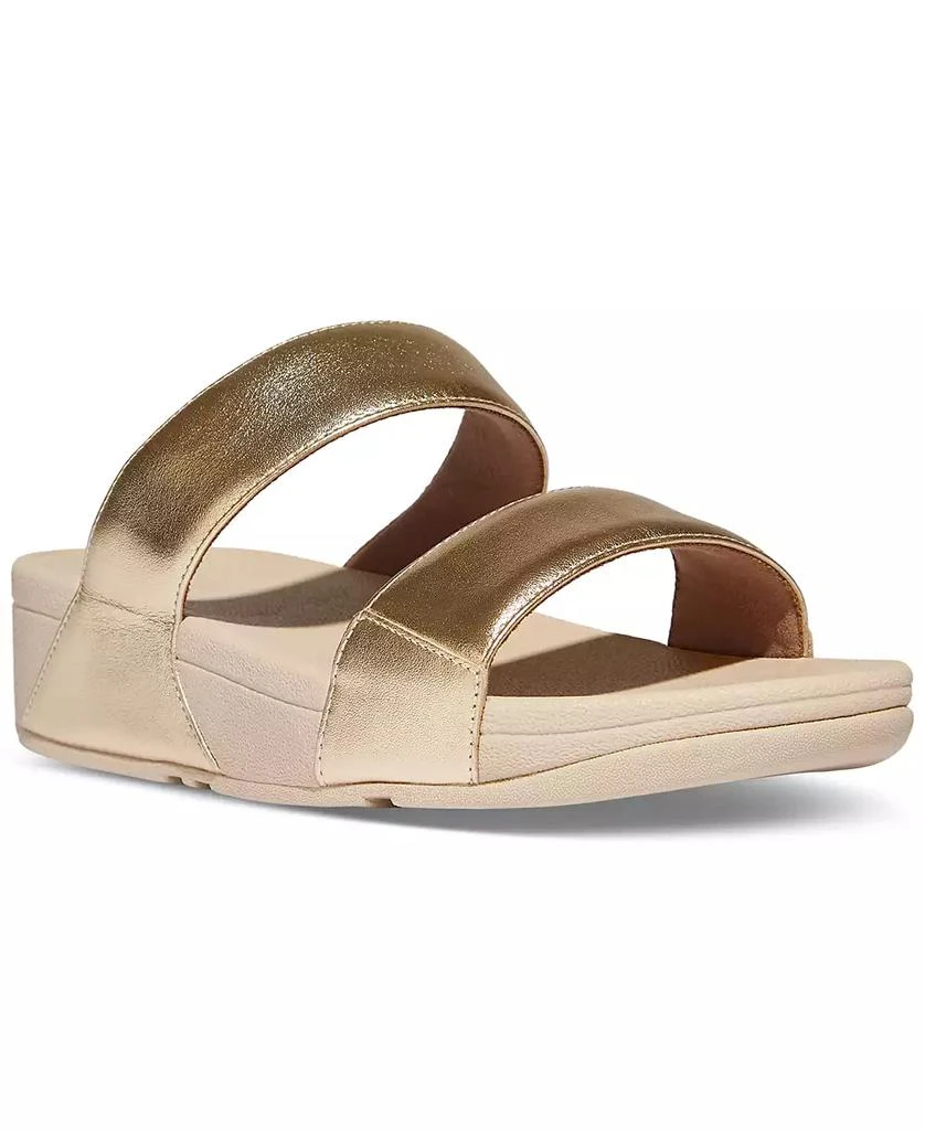 FitFlop Women's Lulu Leather Slide Sandals 1