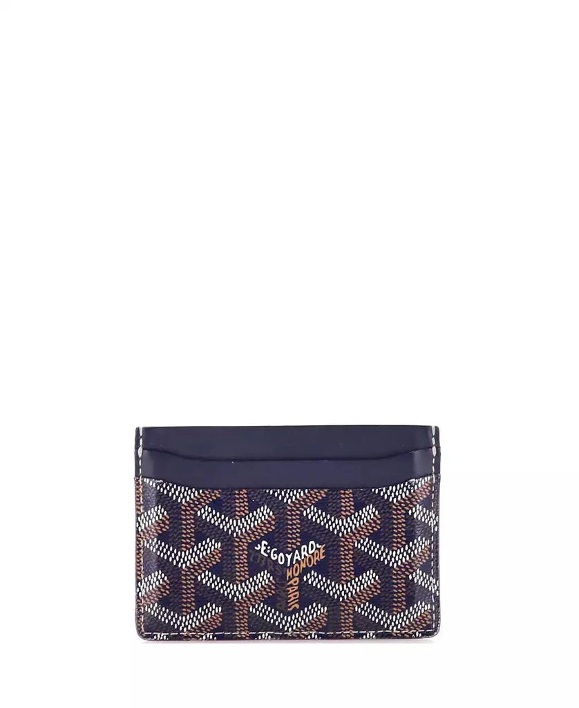 Pre-Owned Goyard Saint Sulpice Card Holder Coated Canvas