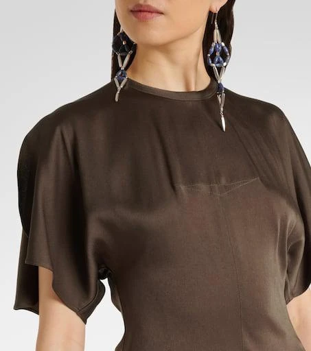 Isabel Marant Karlita satin top 5