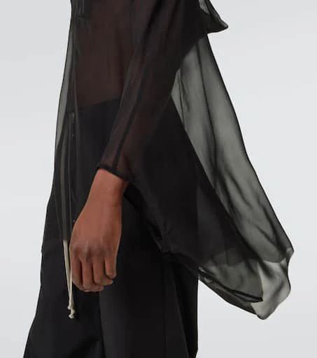 Rick Owens Silk hoodie 6