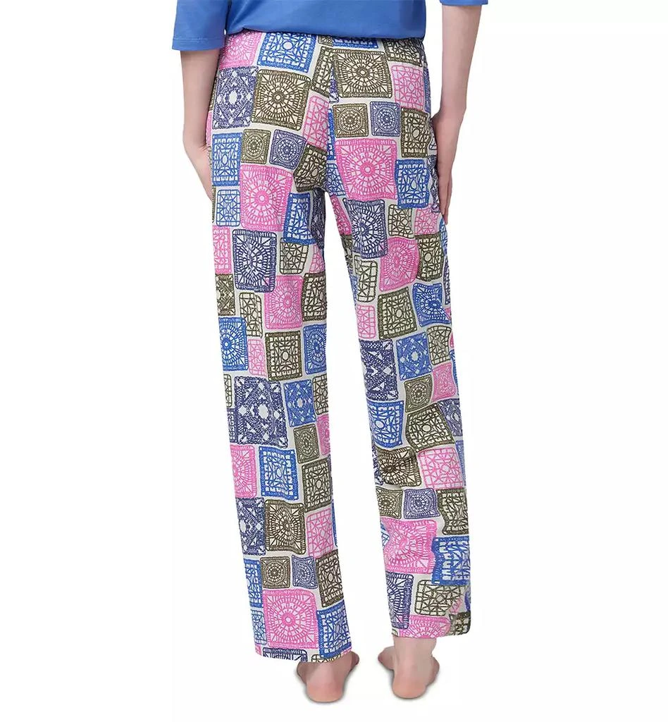 Hue Women's Crochet All Day Printed Pajama Pants 2