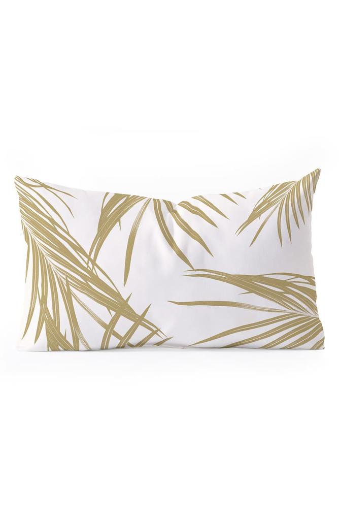 DENY Designs Anitas Bellas Artwork Gold Lumar Throw Pillow