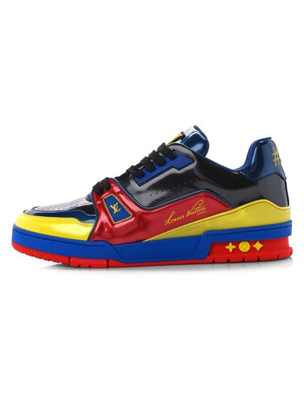 Louis Vuitton Multicolor Leather Sneakers 1
