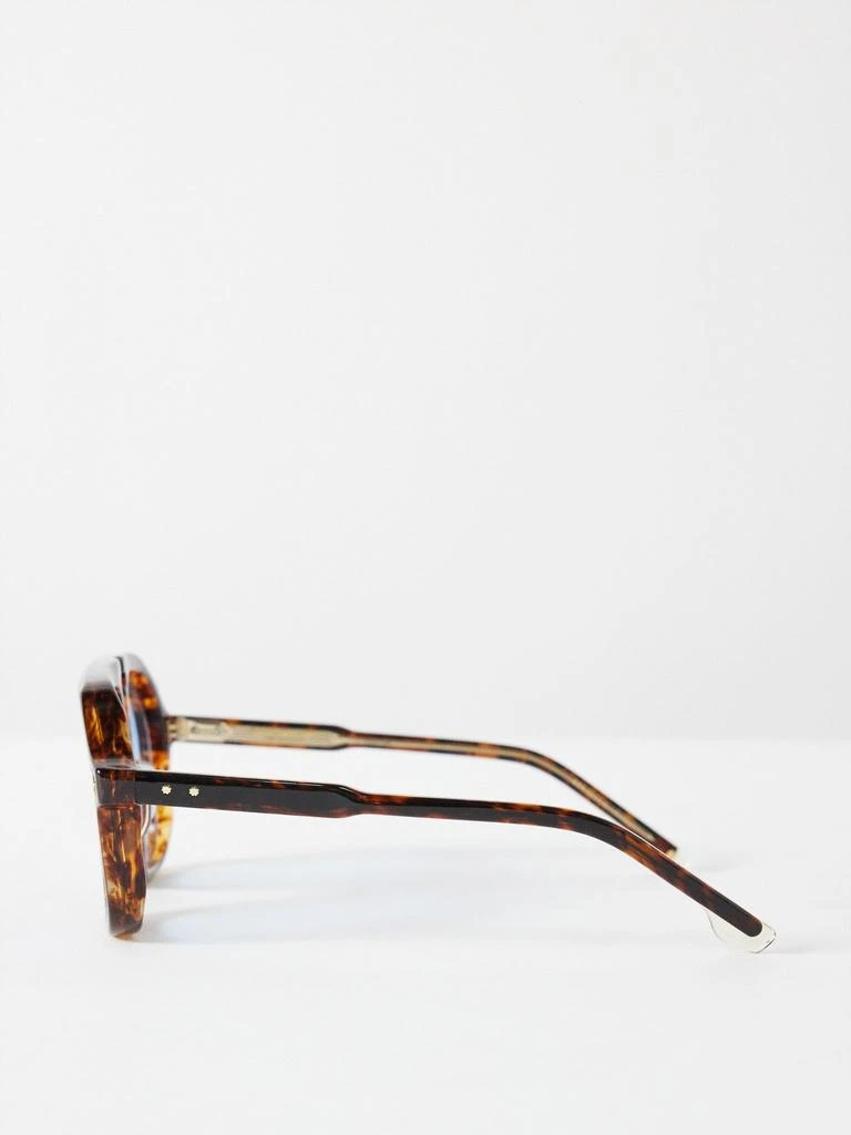 Jacques Marie Mage Casius aviator tortoiseshell-acetate sunglasses 3