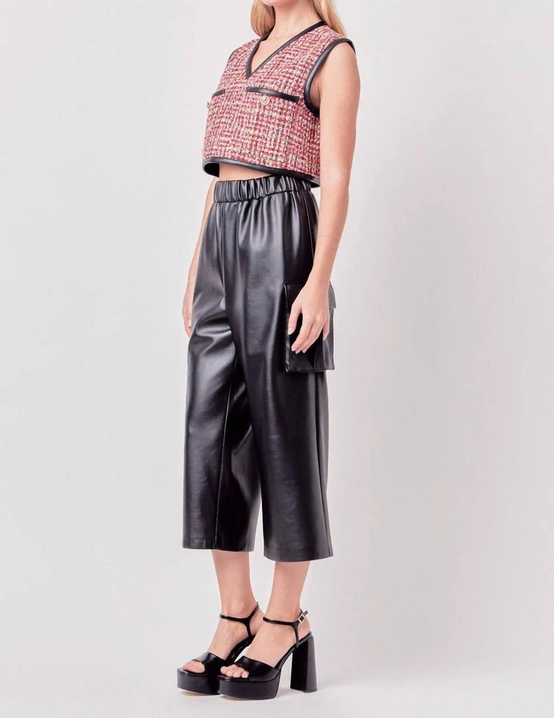 English Factory Down The Road Pant In Black 2