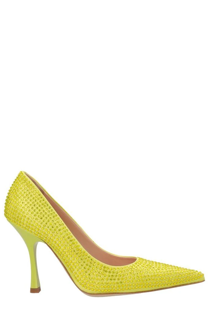LIU •JO Leonie Hanne X Liu Jo Embellished Sculpted Heel Pumps 1