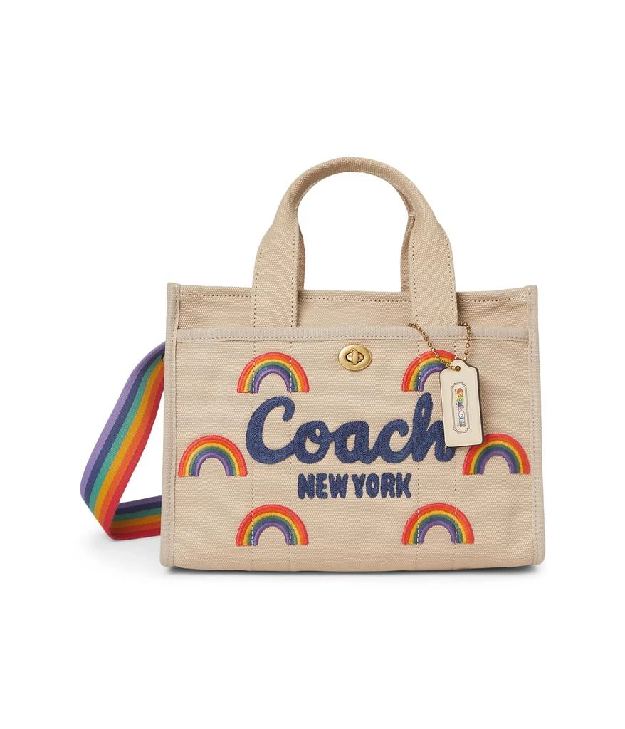 Coach Cargo Tote Bag 26 With Rainbow 1
