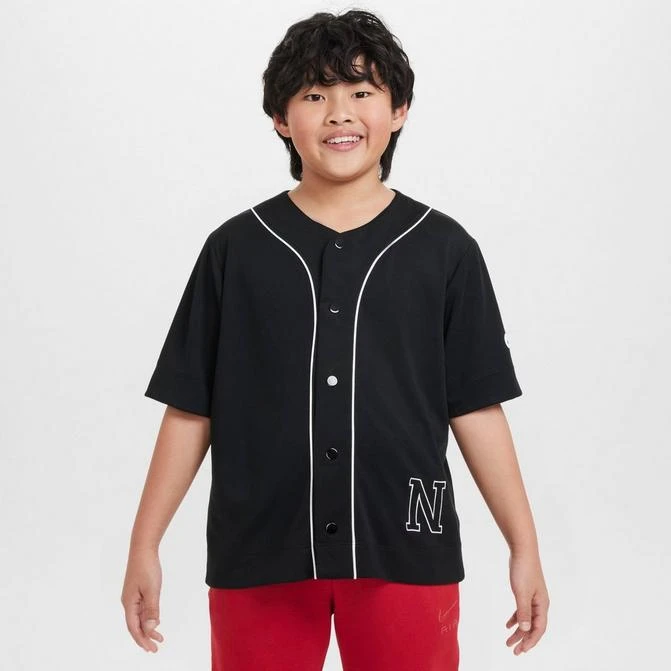 NIKE Boys' Nike Athletics Dri-FIT Baseball Jersey 1