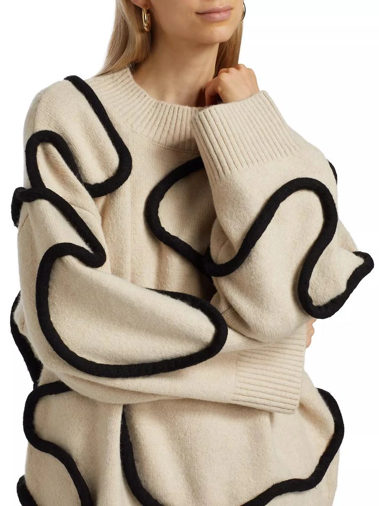 Simon Miller Leith Squiggle Knit Sweater 6
