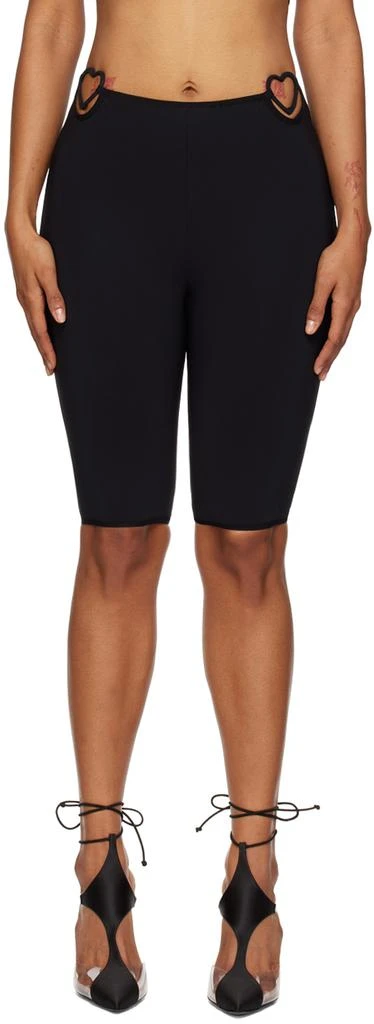 Nensi Dojaka Black Biker Shorts 1