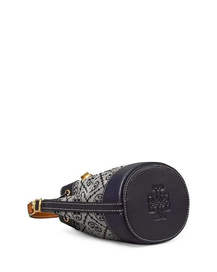 Tory Burch T Monogram Jacquard Mini Bucket Bag 7