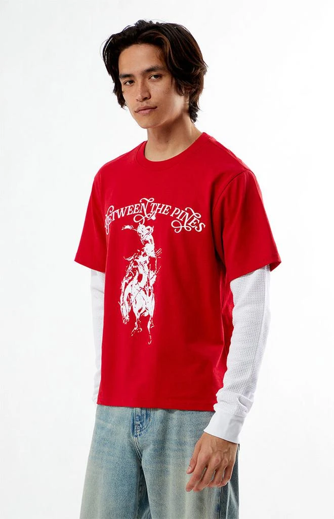 PacSun Pines 2fer Thermal Long Sleeve T-Shirt 1