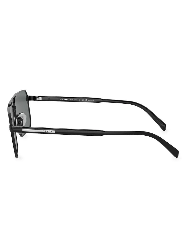 Prada 61MM Rectangular Sunglasses 6