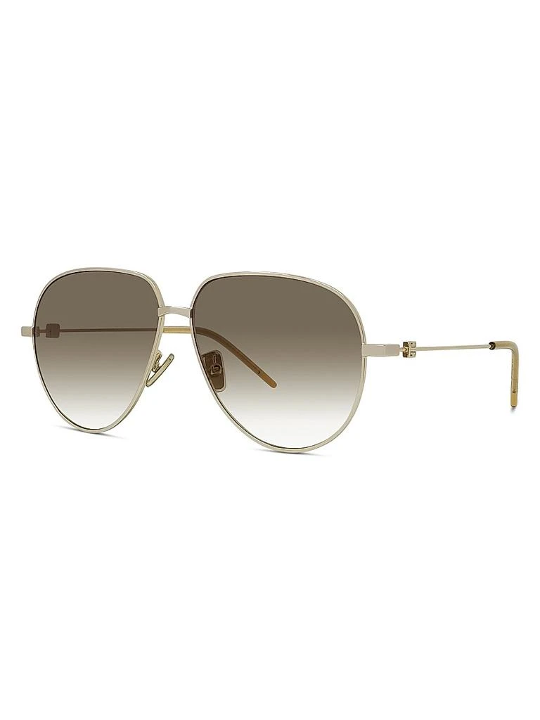 Givenchy GV Speed 60MM Pilot Sunglasses - Accessories  display picture 3