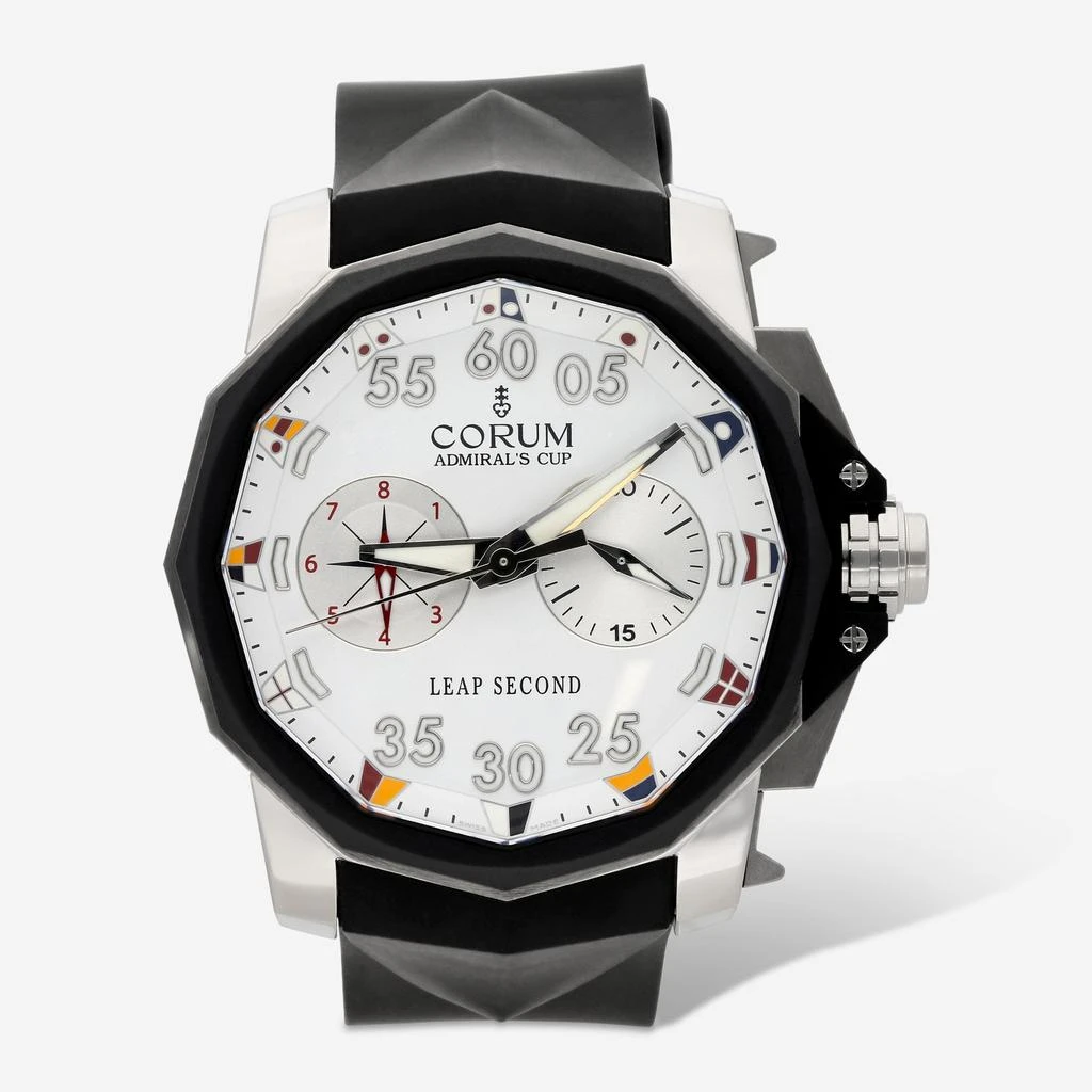 Corum Corum Admiral's Cup 48 Leap Second Foudroyante Titanium Automatic Men's Watch A895/04302 1