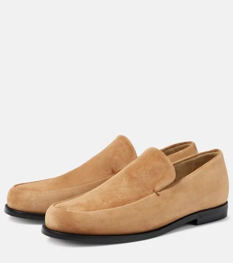 Khaite Alessio suede loafers 5