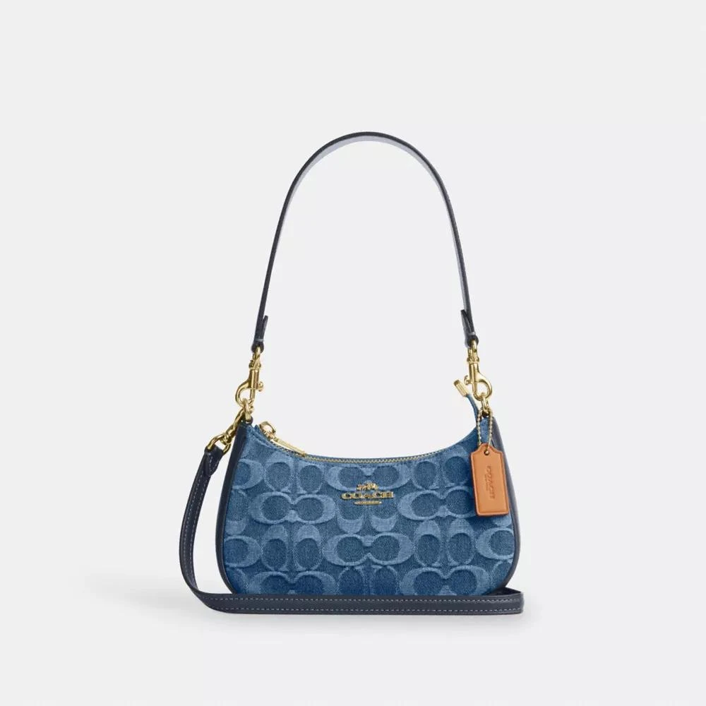 Coach Teri Mini Crossbody Bag In Signature Denim