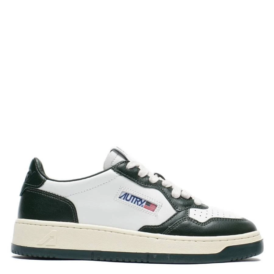 Autry Autry Medalist Low-Top Leather Sneakers, Brand Size 35 ( US Size 5 )