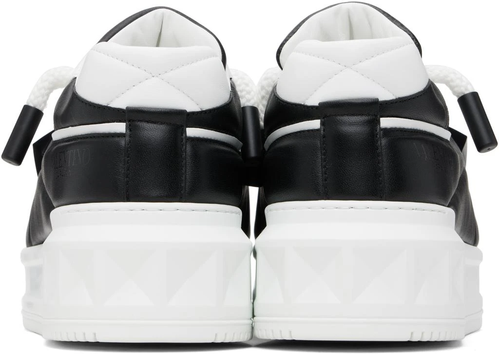 Valentino Black
White One Stud XL Nappa Leather Sneakers 2