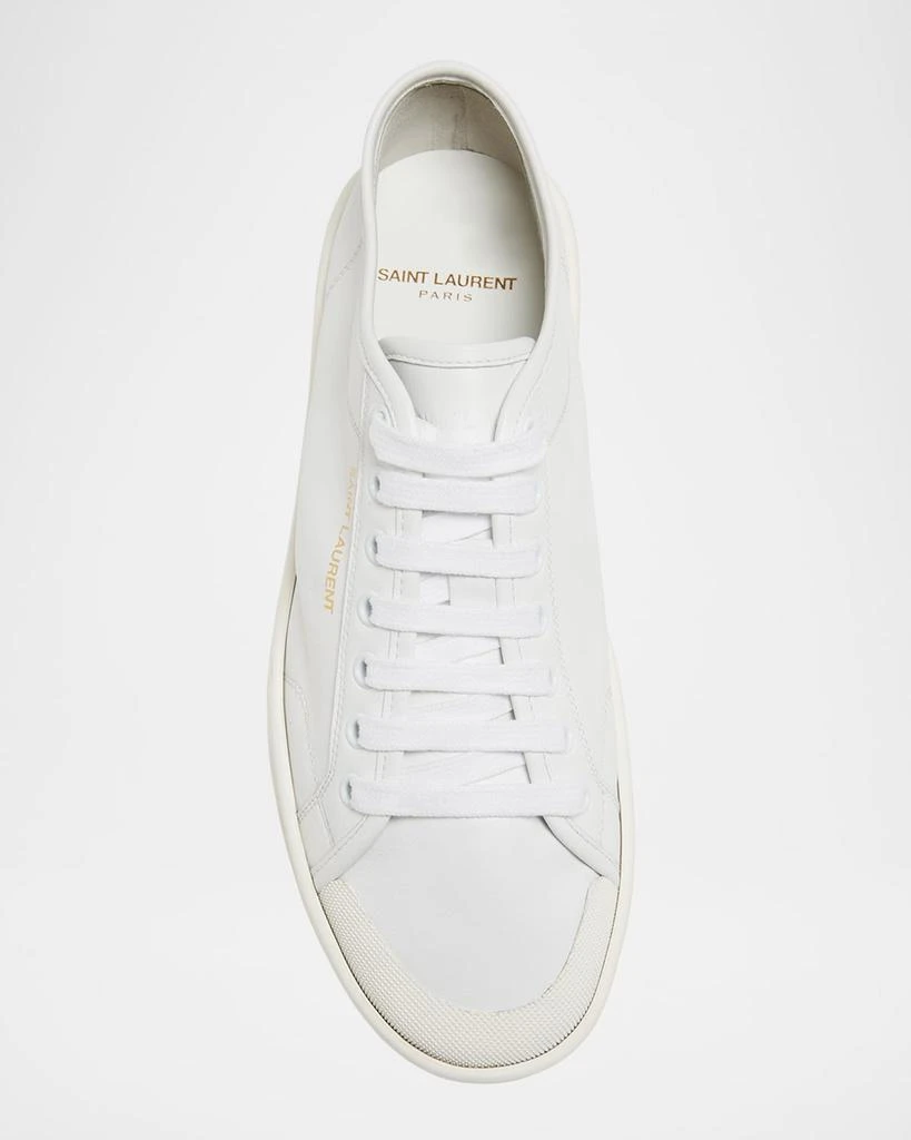 Yves Saint Laurent Gym Leather Low-Top Sneakers 4