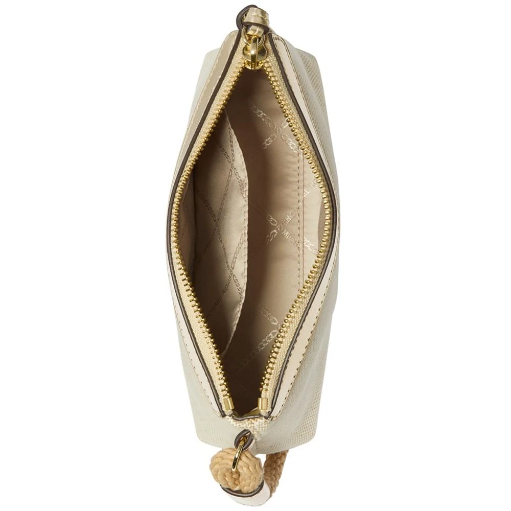 Michael Kors Talia Small Top Zip Cotton Wristlet 2
