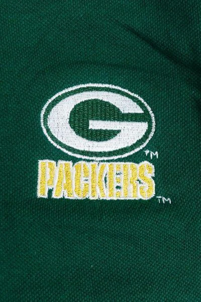 Urban Outfitters Vintage Starter NFL Green Bay Packers Embroidered Collared Polo 002 4