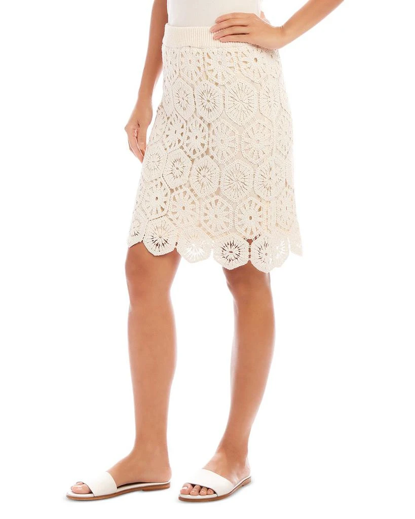 Karen Kane Crochet Skirt 4