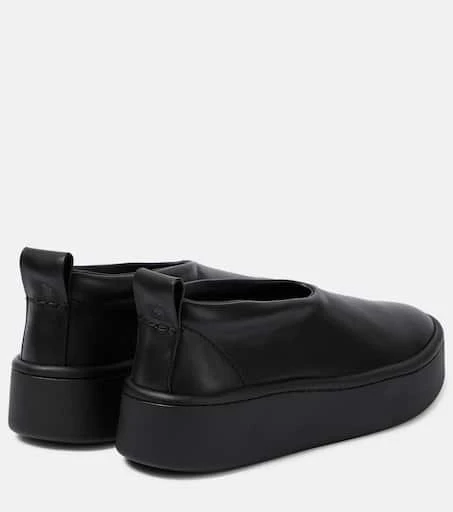 Jil Sander Leather slip-on sneakers 3