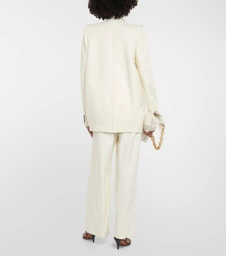 Khaite Malek striped cotton tuxedo jacket 3