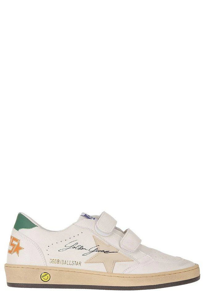 Golden Goose Kids Golden Goose Kids Ball Star Touch-Strap Sneakers 1