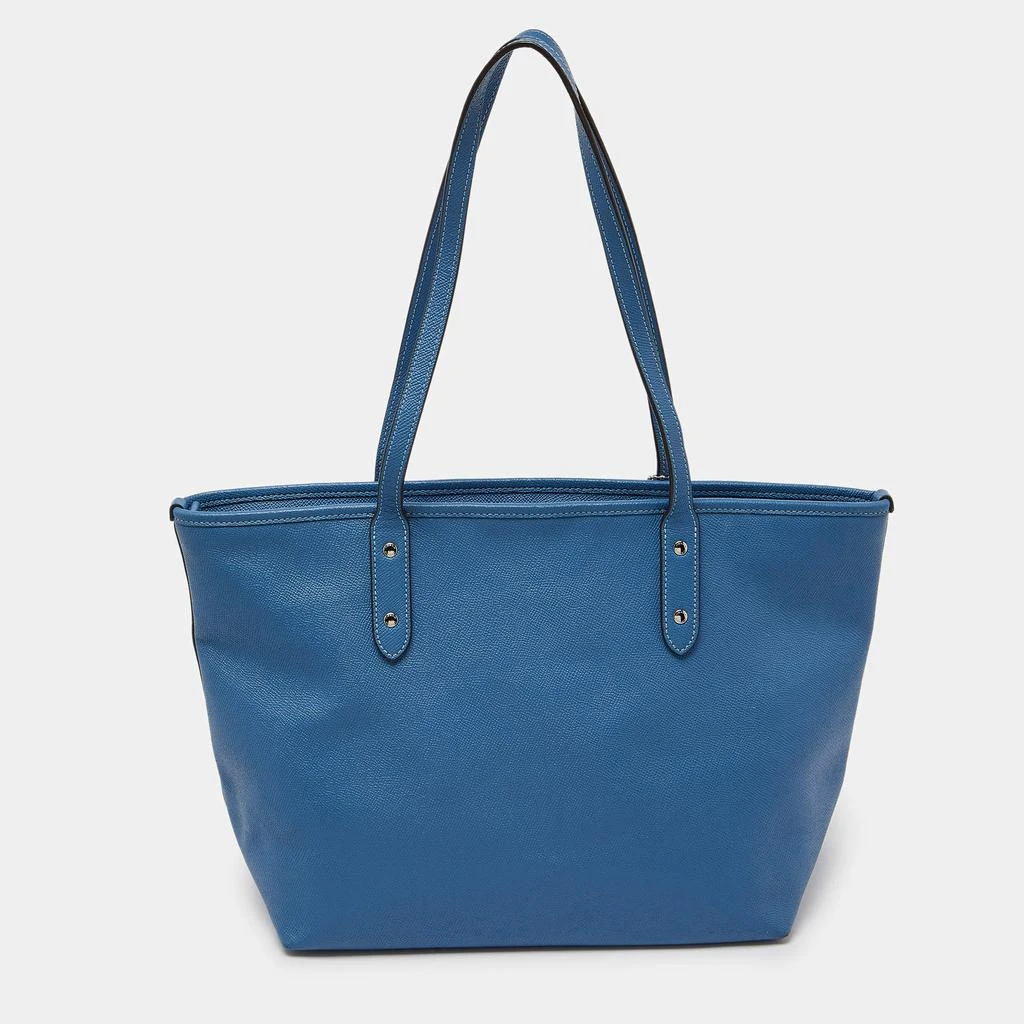 Coach Coach Blue Leather City Zip Tote 4