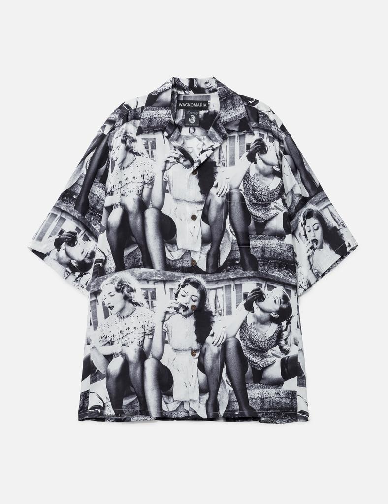 トップス WACKO MARIA Ellen Von Unwerth Hawaiian Shop Ellen Von Unwerth Hawaiian Shirt (Type-2) on Sale at